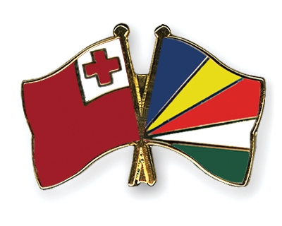 Fahnen Pins Tonga Seychellen