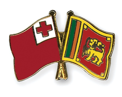 Fahnen Pins Tonga Sri-Lanka