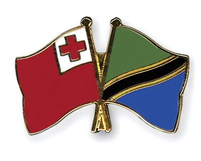 Fahnen Pins Tonga Tansania