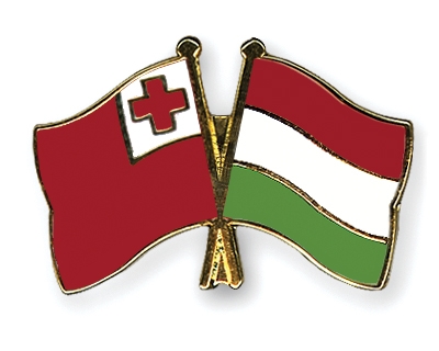 Fahnen Pins Tonga Ungarn