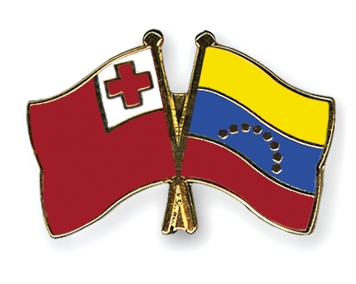Fahnen Pins Tonga Venezuela