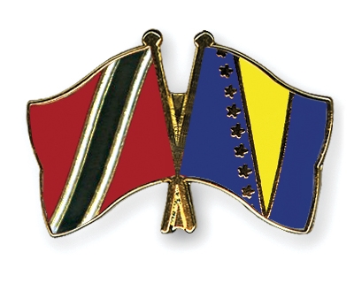 Fahnen Pins Trinidad-und-Tobago Bosnien-und-Herzegowina