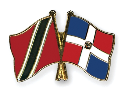 Fahnen Pins Trinidad-und-Tobago Dominikanische-Republik