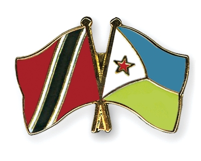 Fahnen Pins Trinidad-und-Tobago Dschibuti