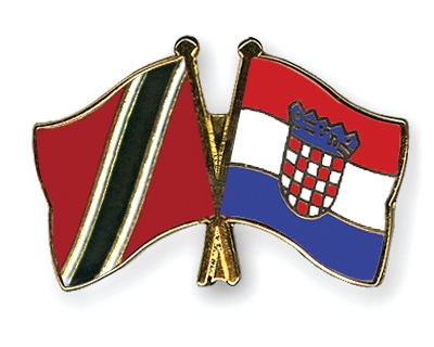 Fahnen Pins Trinidad-und-Tobago Kroatien