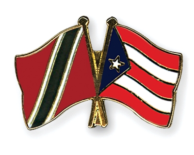Fahnen Pins Trinidad-und-Tobago Puerto-Rico