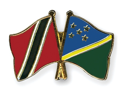 Fahnen Pins Trinidad-und-Tobago Salomonen