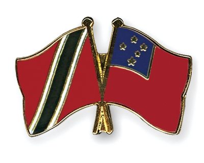 Fahnen Pins Trinidad-und-Tobago Samoa