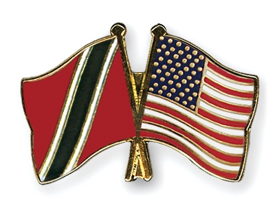 Fahnen Pins Trinidad-und-Tobago USA