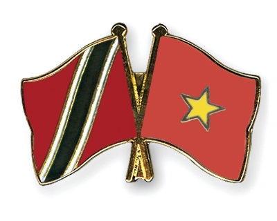 Fahnen Pins Trinidad-und-Tobago Vietnam