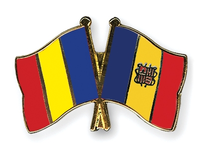 Fahnen Pins Tschad Andorra