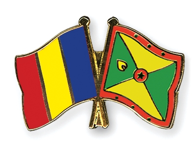 Fahnen Pins Tschad Grenada