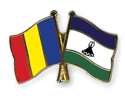 Fahnen Pins Tschad Lesotho