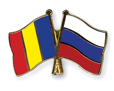 Fahnen Pins Tschad Russland