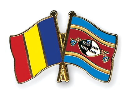 Fahnen Pins Tschad Swasiland