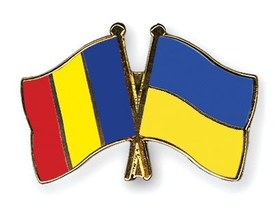 Fahnen Pins Tschad Ukraine