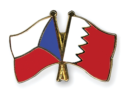 Fahnen Pins Tschechische-Republik Bahrain