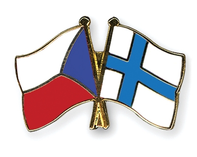 Fahnen Pins Tschechische-Republik Finnland