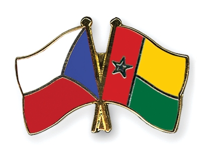 Fahnen Pins Tschechische-Republik Guinea-Bissau