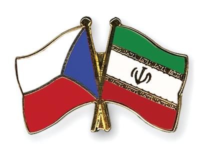 Fahnen Pins Tschechische-Republik Iran