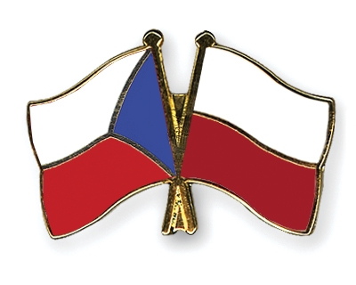 Fahnen Pins Tschechische-Republik Polen