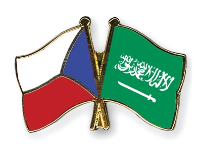 Fahnen Pins Tschechische-Republik Saudi-Arabien