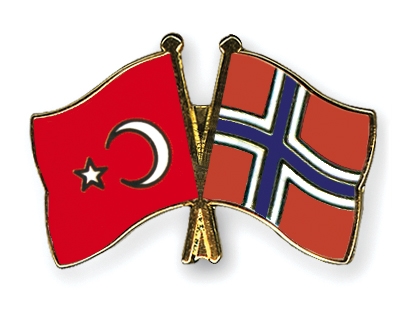 Fahnen Pins Trkei Norwegen