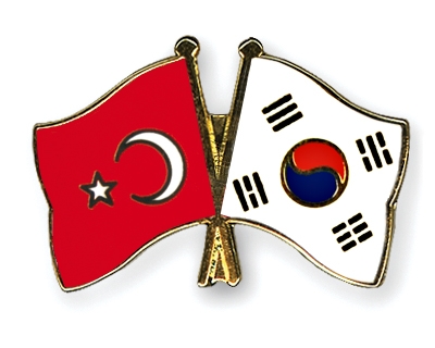 Fahnen Pins Trkei Sdkorea