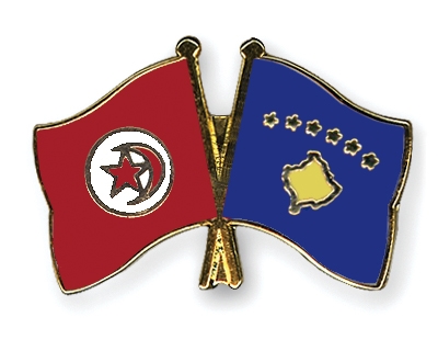 Fahnen Pins Tunesien Kosovo