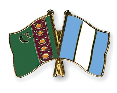 Fahnen Pins Turkmenistan Guatemala