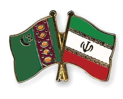 Fahnen Pins Turkmenistan Iran