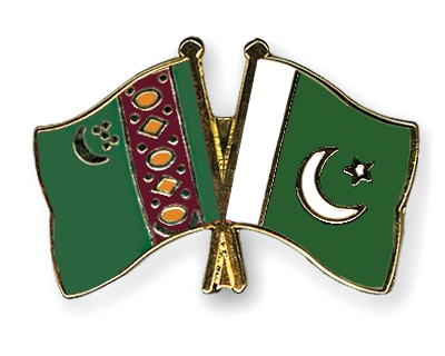 Fahnen Pins Turkmenistan Pakistan