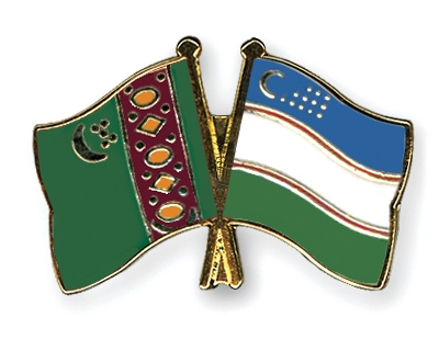 Fahnen Pins Turkmenistan Usbekistan