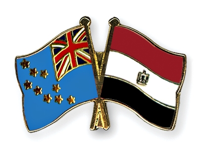 Fahnen Pins Tuvalu gypten