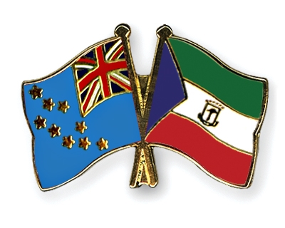 Fahnen Pins Tuvalu quatorialguinea