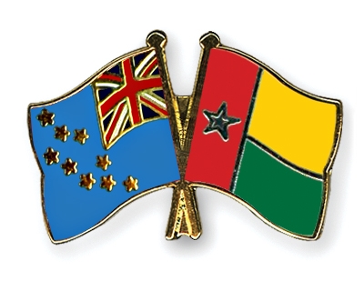 Fahnen Pins Tuvalu Guinea-Bissau