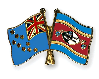 Fahnen Pins Tuvalu Swasiland