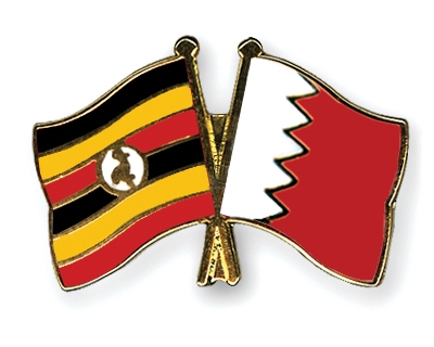 Fahnen Pins Uganda Bahrain