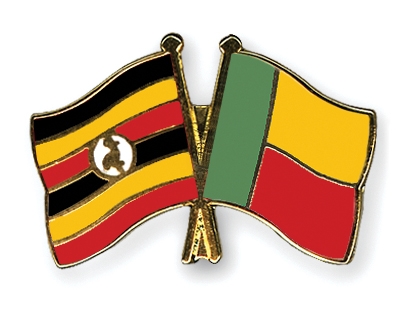 Fahnen Pins Uganda Benin