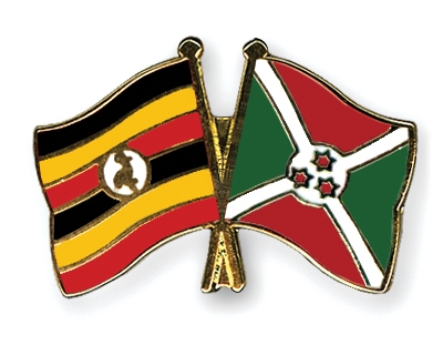 Fahnen Pins Uganda Burundi