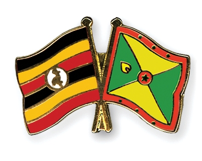 Fahnen Pins Uganda Grenada