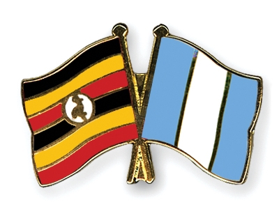 Fahnen Pins Uganda Guatemala