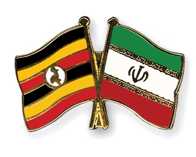 Fahnen Pins Uganda Iran