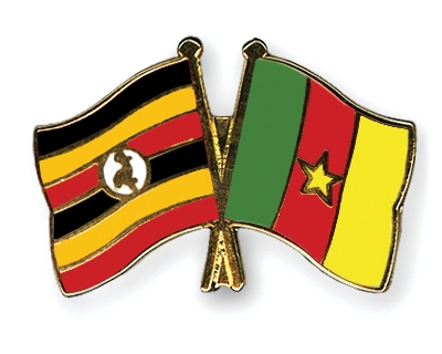 Fahnen Pins Uganda Kamerun