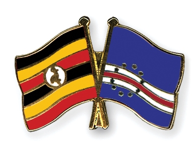 Fahnen Pins Uganda Kap-Verde