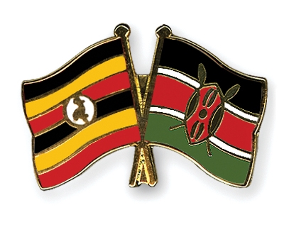 Fahnen Pins Uganda Kenia