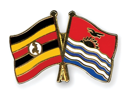 Fahnen Pins Uganda Kiribati