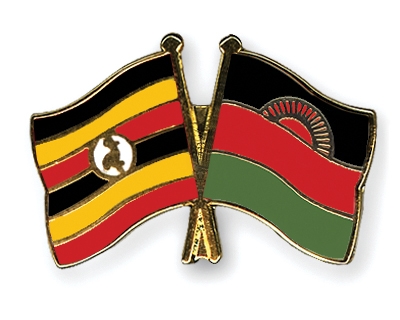 Fahnen Pins Uganda Malawi