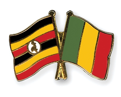 Fahnen Pins Uganda Mali