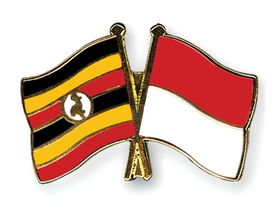 Fahnen Pins Uganda Monaco